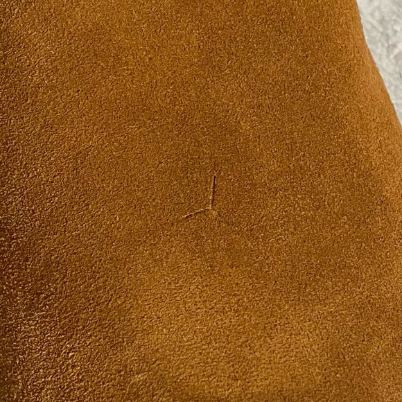 Minnetonka Tali Brown Suede Faux Fur Lined Boots Women’s Size 11M - Picture 9 of 14